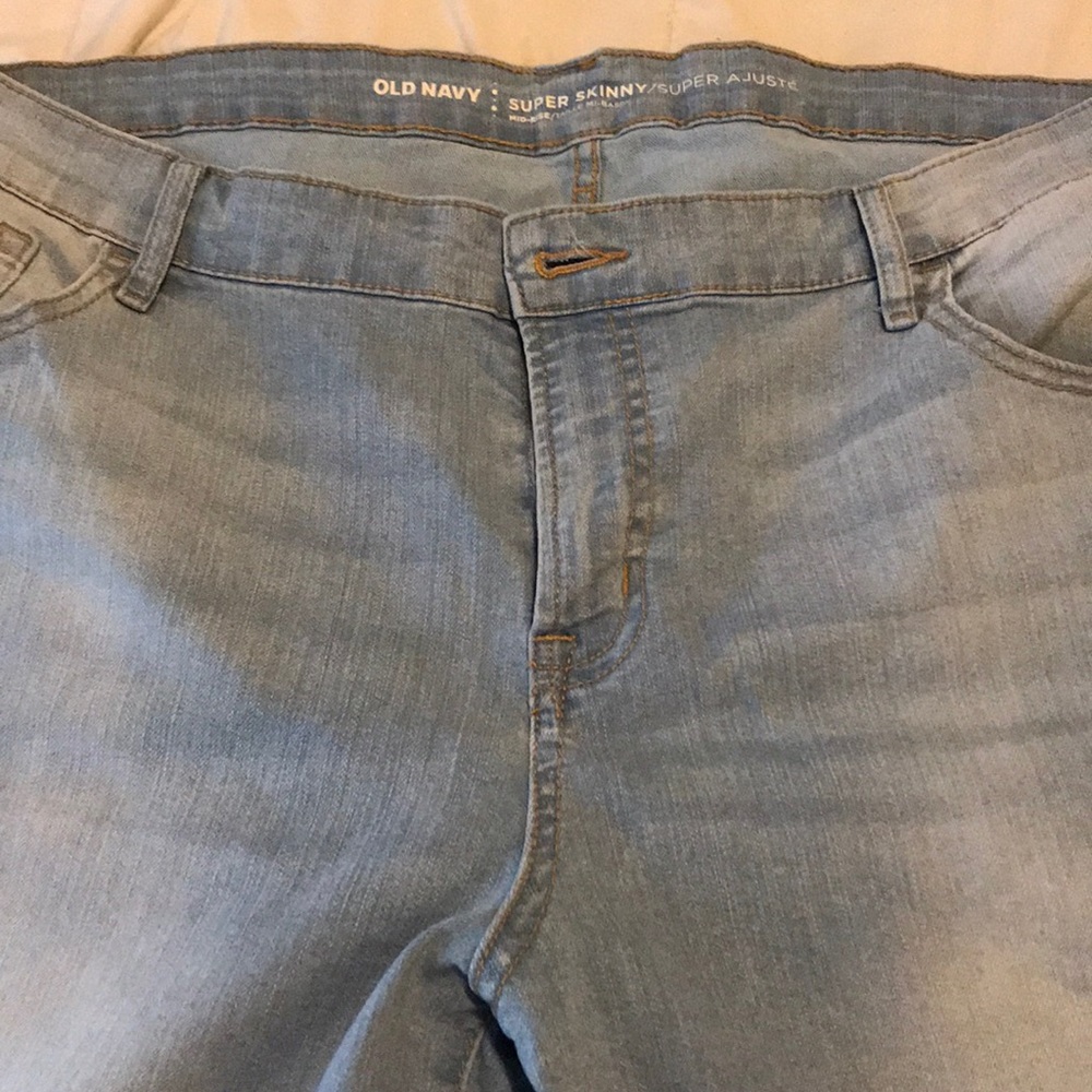 Old Navy Super Skinny Mid-rise Jeans